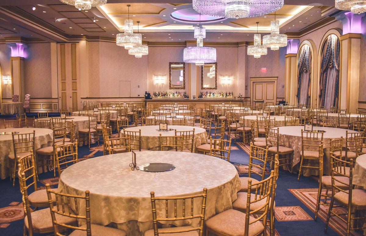 Premium event venue prepared for a PACE gathering